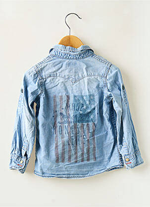 Chemise manches longues bleu LEVIS enfant