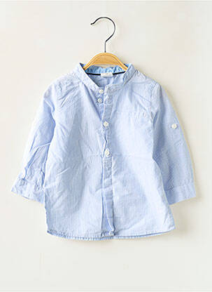 Chemise manches longues imprimé rayures bleu H&M garcon