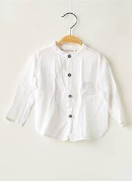 Chemise manches longues col mao beige 1+ IN THE FAMILY garcon
