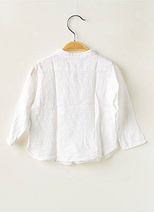 Chemise manches longues col mao beige 1+ IN THE FAMILY garçon