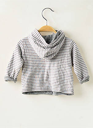 Veste casual poches gris H&M garçon