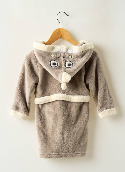 Robe de chambre manches longues beige IN EXTENSO enfant