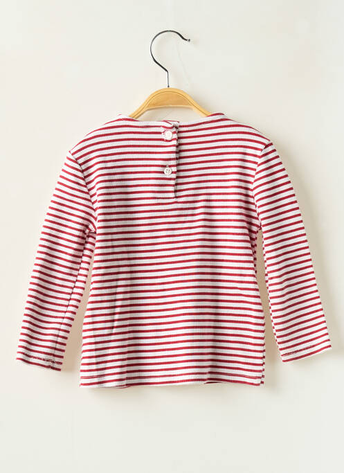 T-shirt coupe cintrée manches longues rouge LC WAIKIKI fille