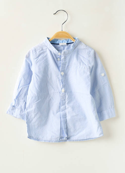 Chemise manches longues imprimé rayures bleu H&M garcon