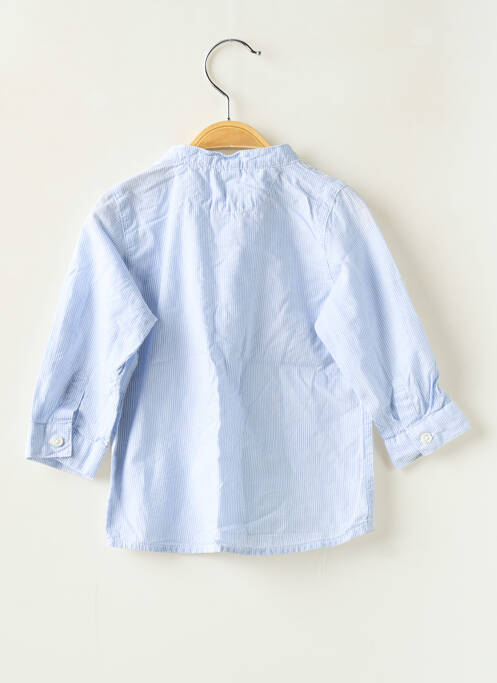 Chemise manches longues imprimé rayures bleu H&M garcon