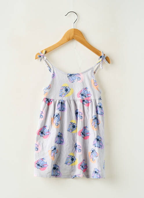 Robe mi-longue bleu DISNEY fille