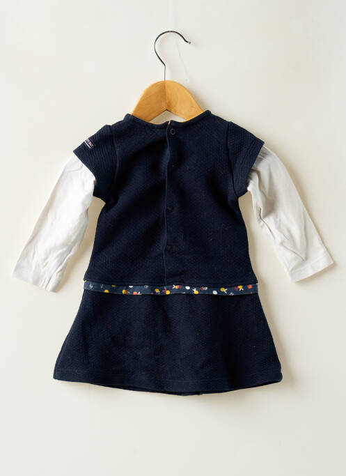 Robe mi-longue bleu TERRE DE MARINS fille