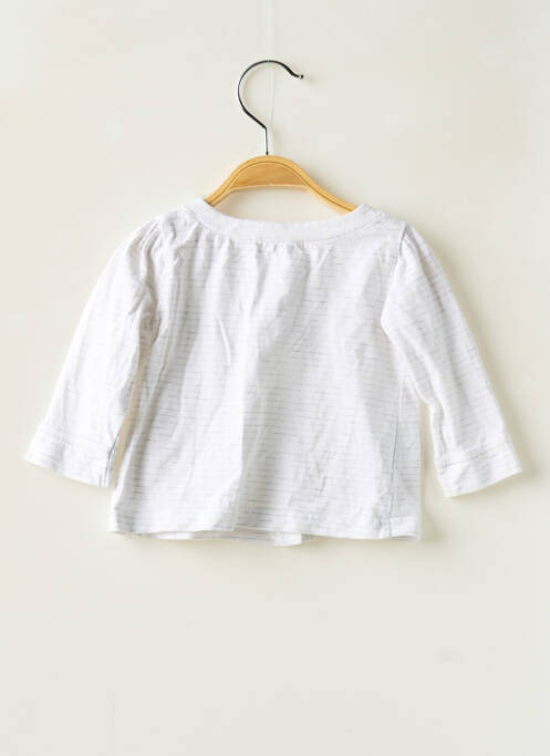 Veste casual blanc GRAIN DE BLÉ fille