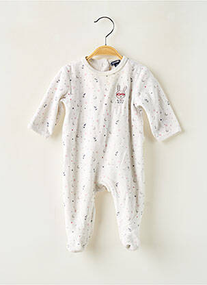 Pyjama imprimé fantaisie blanc H&M enfant
