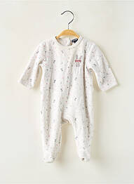 Pyjama col rond blanc H&M enfant