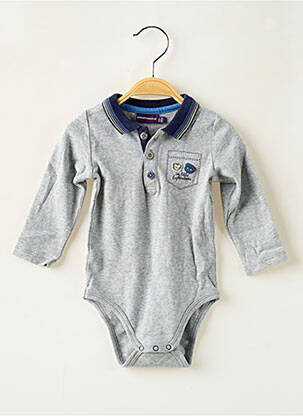 Body manches longues manches longues gris SERGENT MAJOR garçon