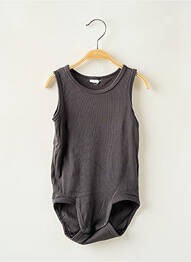 Body col rond sans manche gris SANS MARQUE garcon