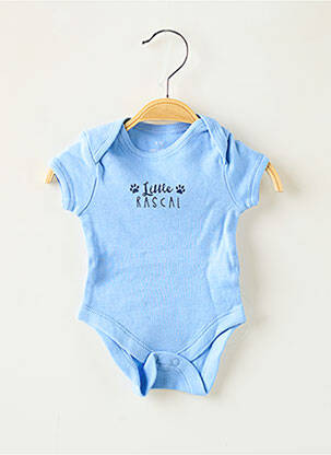Body lingerie sérigraphie floquée bleu EARLY DAYS garçon