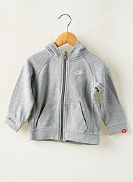 Veste casual manches longues gris NIKE garcon