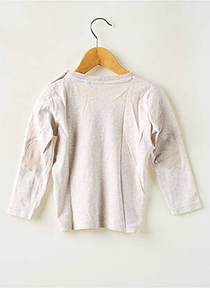 T-shirt manches longues manches longues beige LUPILU garçon