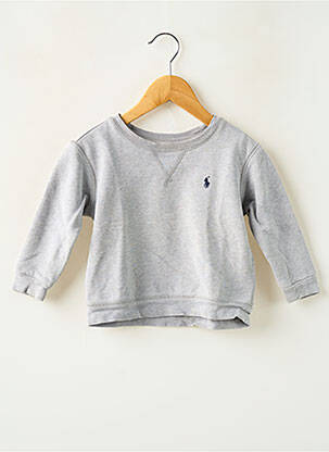 Sweat-shirt  manches longues gris RALPH LAUREN garcon