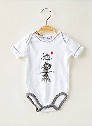 Body lingerie blanc BABIES RUS enfant