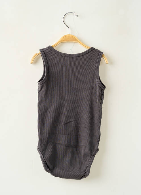 Body col rond sans manche gris SANS MARQUE garcon