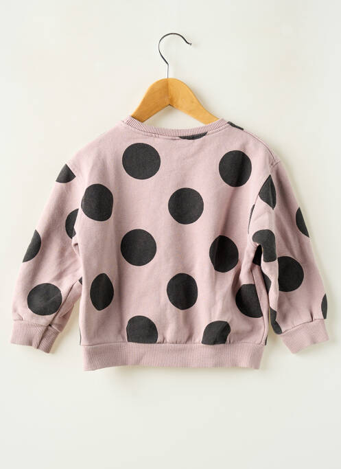 Pull coupe droite manches longues violet ZARA fille