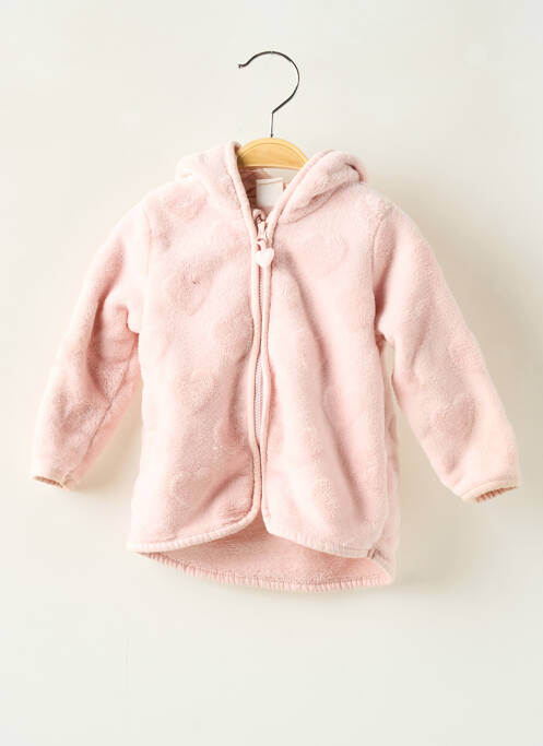 Veste casual coupe droite rose H&M fille