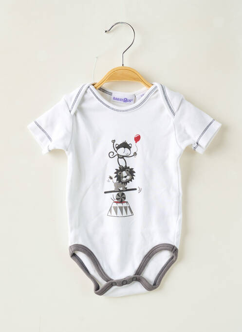 Body lingerie blanc BABIES RUS enfant