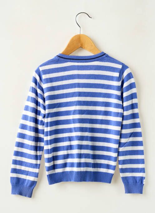 Gilet manches longues bleu GRAIN DE BLÉ fille