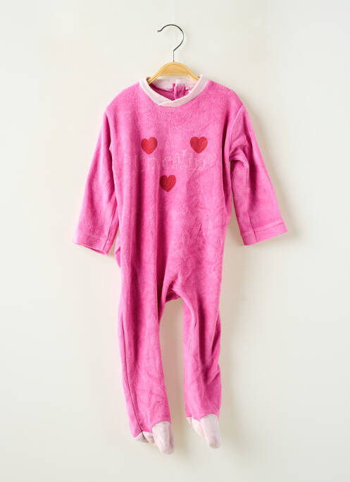 Pyjama rose CARAMOUILLE fille
