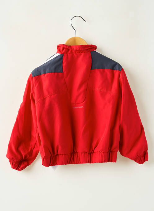 Veste casual rouge ADIDAS garçon