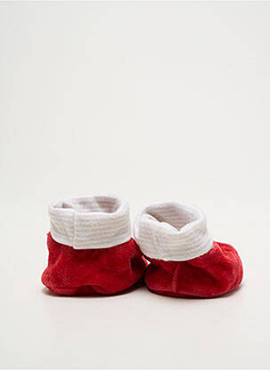 Chaussons/pantoufles bout rond bout rond rouge ORCHESTRA enfant