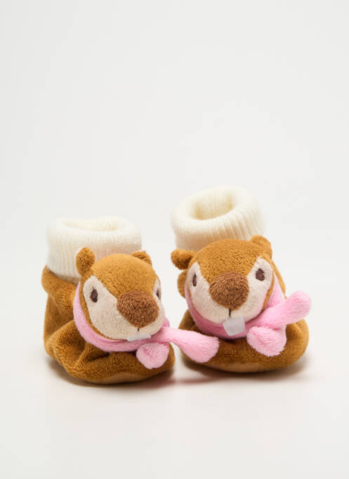 Chaussons/Pantoufles marron SANS MARQUE enfant