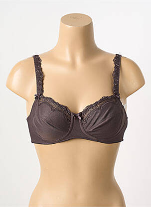 Soutien-gorge haut soutien-gorge emboitant haut soutien-gorge emboitant marron FELINA femme