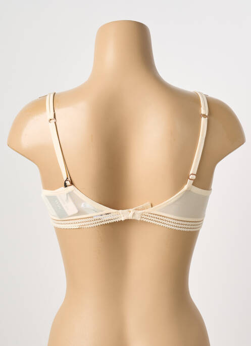 Soutien-gorge broderie haut soutien-gorge emboitant beige MARIE JO femme