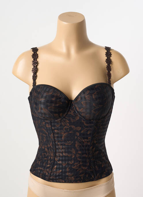 Corset noir MARIE JO femme