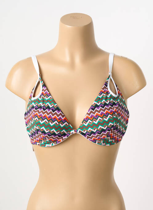 Haut de maillot de bain vert PASSIONATA pour femme