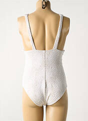 Maillot de bain 1 pièce beige LIVIA pour femme seconde vue