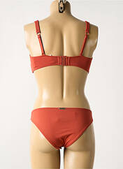 Maillot de bain 2 pièces orange WATERCULT pour femme seconde vue