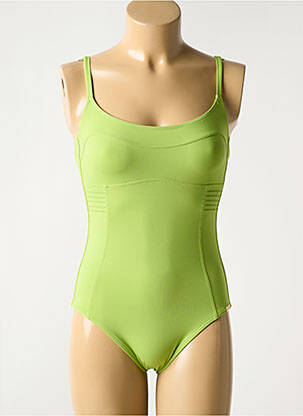 Maillot de bain 1 pièce stretch vert MARYAN MEHLHORN femme