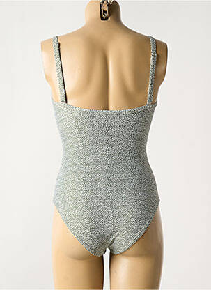 Maillot de bain 1 pièce imprimé fantaisie vert SUNFLAIR femme