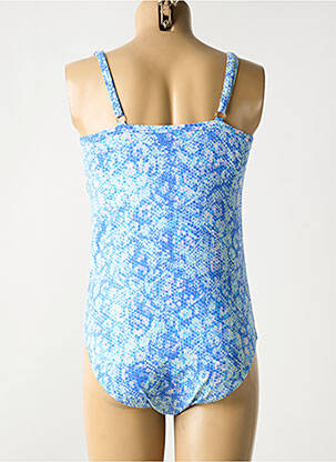 Maillot de bain 1 pièce stretch haut soutien-gorge moulé bleu MELISSA ODABASH femme