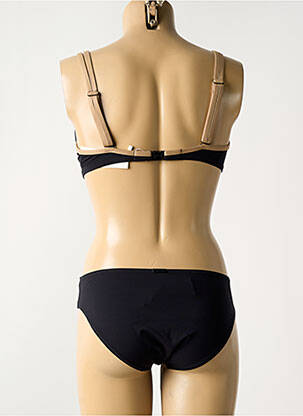 Maillot de bain 2 pièces stretch haut soutien-gorge moulé noir MARYAN MEHLHORN femme