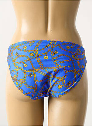 Bas de maillot de bain imprimé fantaisie culotte bleu PRIMADONNA femme