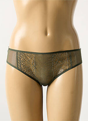 Culotte broderie vert CHANTAL THOMASS femme