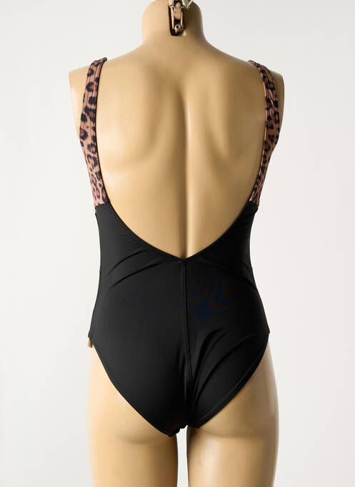 Maillot de bain 1 pièce noir LIVIA pour femme