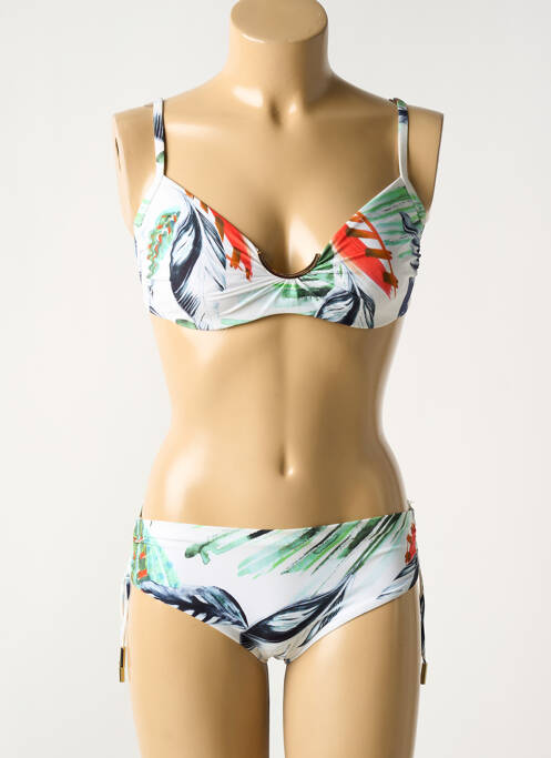 Maillot de bain 2 pièces blanc MARYAN MEHLHORN pour femme