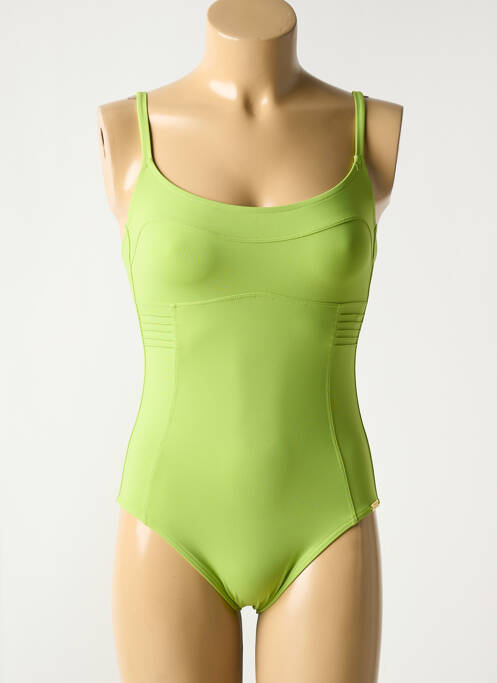 Maillot de bain 1 pièce stretch vert MARYAN MEHLHORN femme