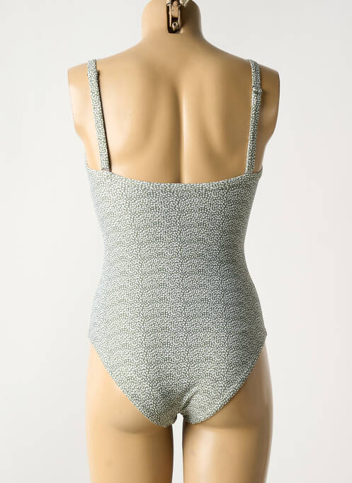 Maillot de bain 1 pièce imprimé fantaisie vert SUNFLAIR femme