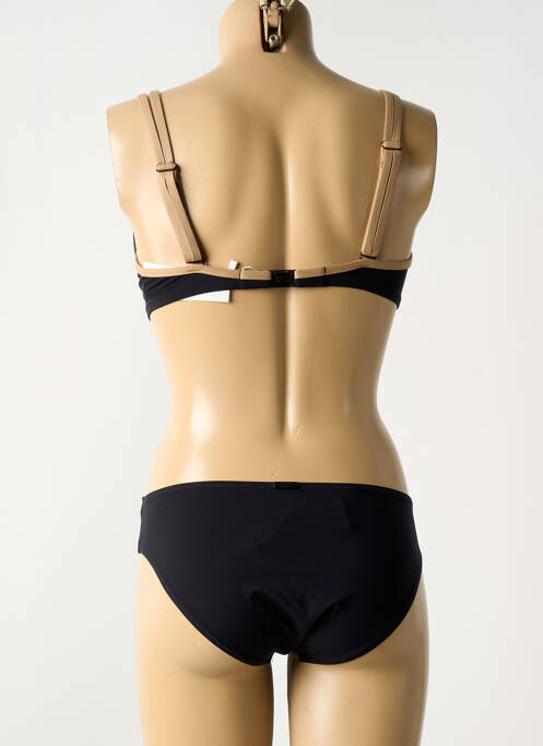 Maillot de bain 2 pièces stretch haut soutien-gorge moulé noir MARYAN MEHLHORN femme