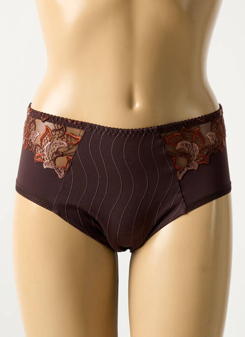 Shorty marron PRIMA DONNA pour femme