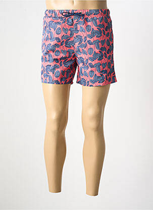 Short de bain imprimé fantaisie rose EMINENCE homme