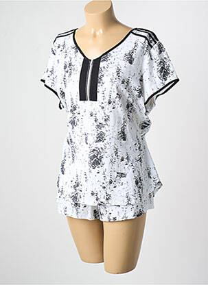 Pyjama blanc REGENCE pour femme